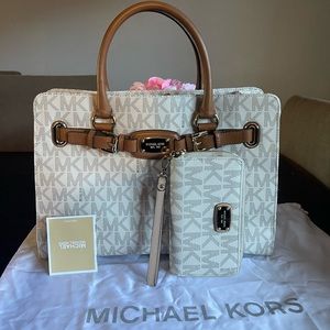 Michael Kors handbag and wallet